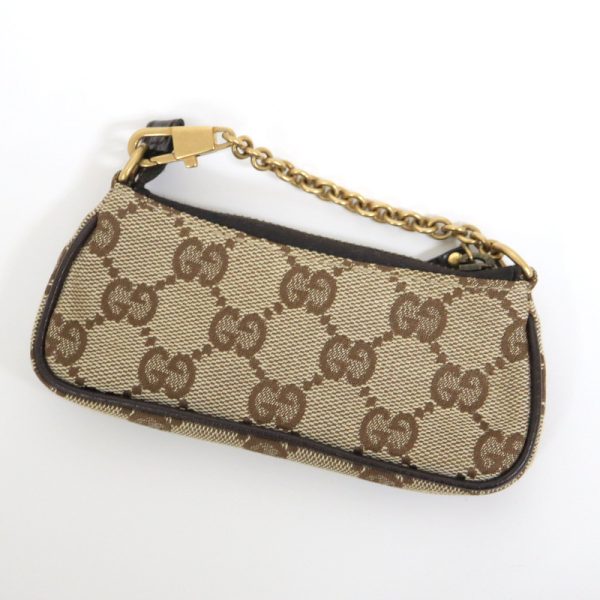 2000089256500007 2 Gucci Horsebit Coin Case Beige Brown