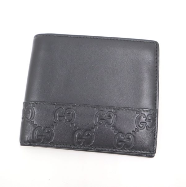 2000090255500048 1 Gucci GG Bifold Wallet Black