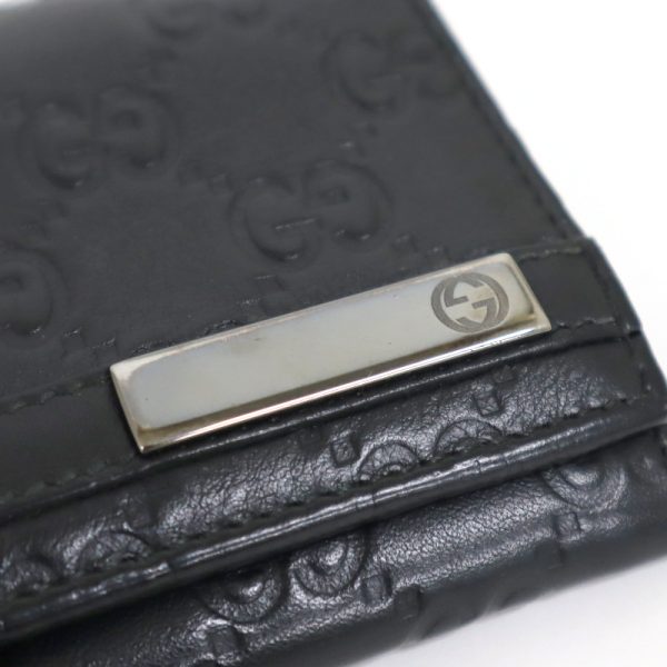 2000090255500075 9 Gucci Guccisima Bifold Long Wallet Black