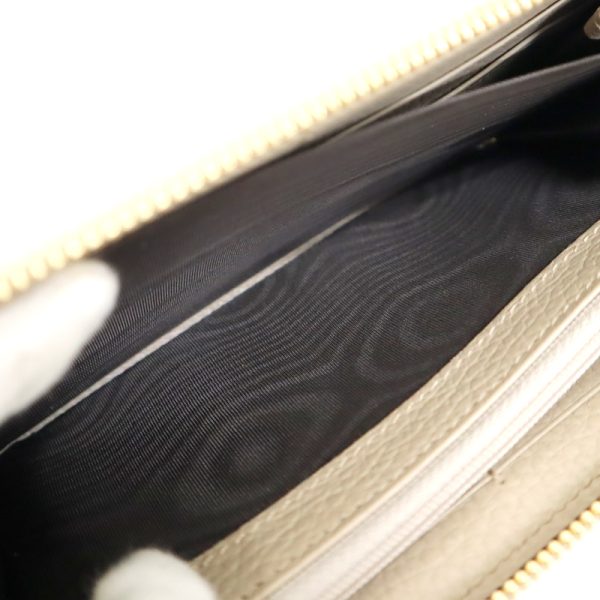 2000090255600017 7 Gucci Double G Zip Around Wallet Oatmeal