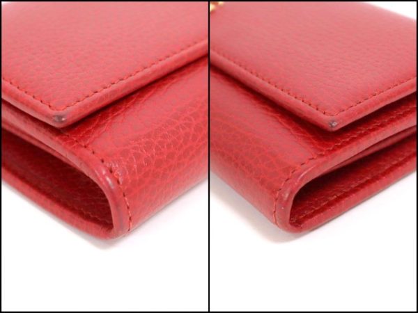 2000090256000040 7 Gucci Continental Bifold Long Wallet Red