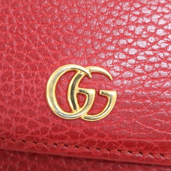 2000090256000040 8 Gucci Continental Bifold Long Wallet Red