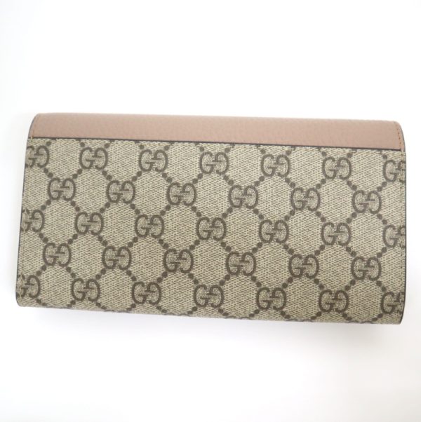 2000090256500090 2 Gucci Continental Bifold Long Wallet Beige