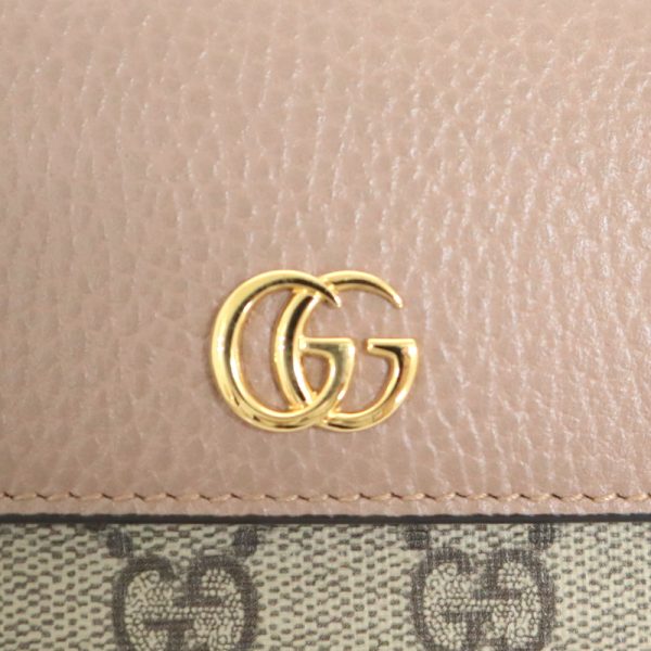 2000090256500090 3 Gucci Continental Bifold Long Wallet Beige