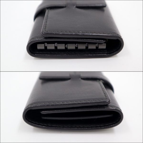 2000091255700003 5 Gucci Key Case Black