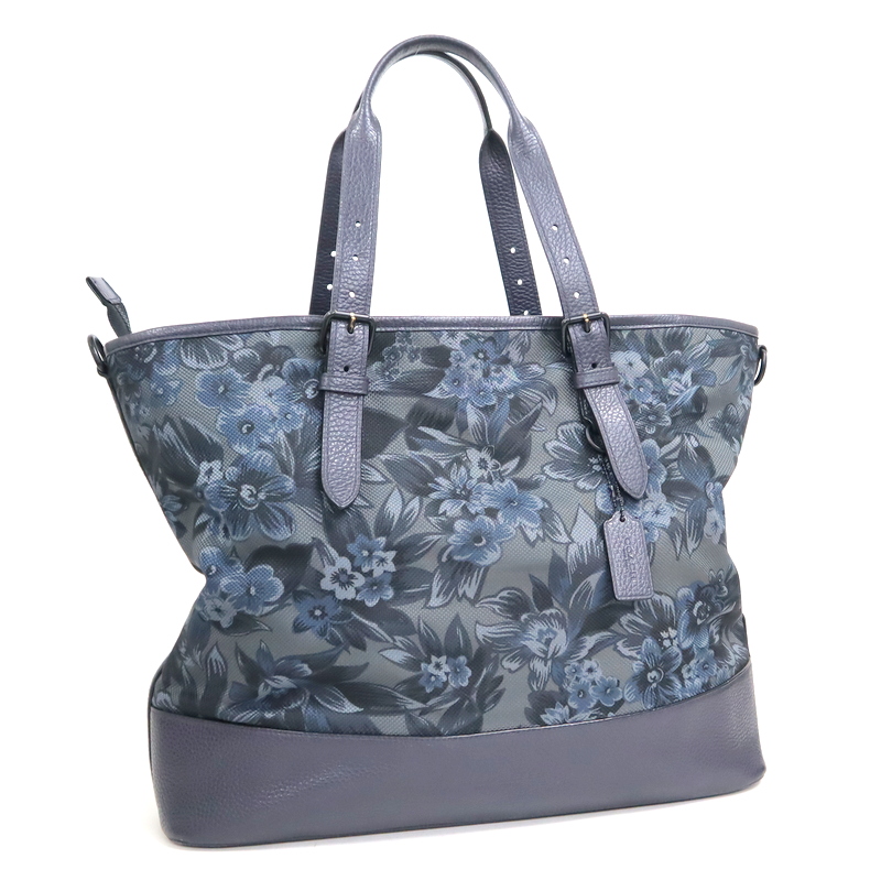 Coach Mercer hot Tote Blue Hawain