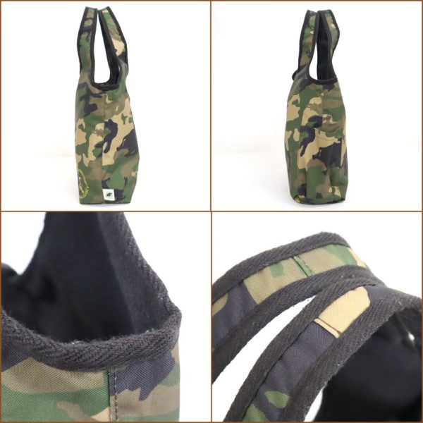 2000147255900006 3 Hunting World Borneo Charity Tote Bag Canvas Camouflage Black