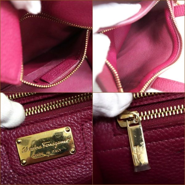 2000196256500019 8 Ferragamo Amy 2Way Bag Pink Purple