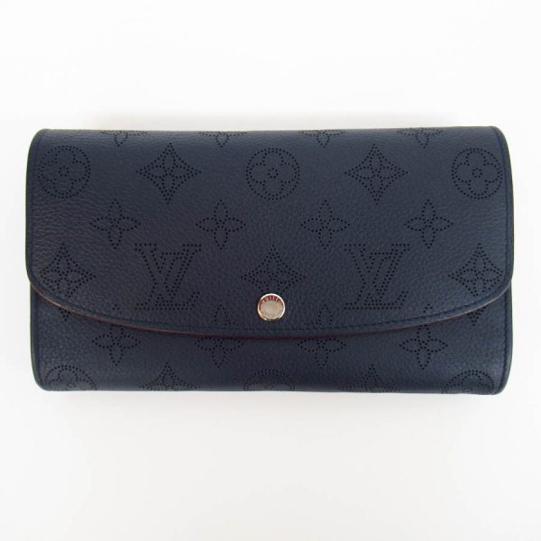 20005765 1 LOUIS VUITTON Portofeuilles M62071 Blue Marina Bifold Wallet