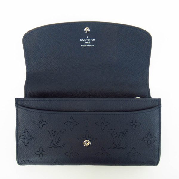 20005765 3 LOUIS VUITTON Portofeuilles M62071 Blue Marina Bifold Wallet