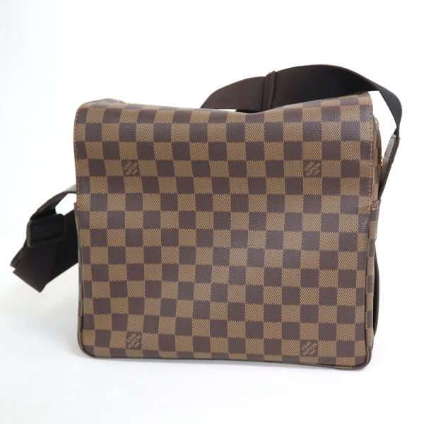 2000773255000281 2 Louis Vuitton Naviglio Shoulder Bag Damier Brown