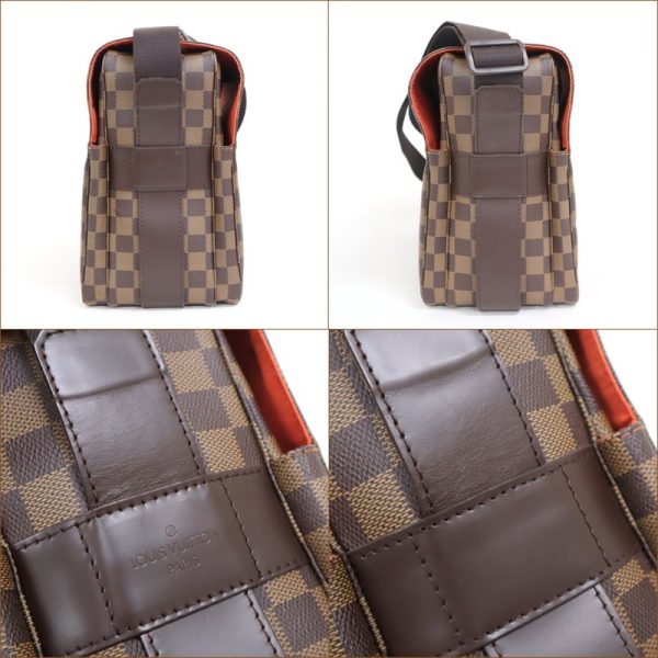 2000773255000281 3 Louis Vuitton Naviglio Shoulder Bag Damier Brown