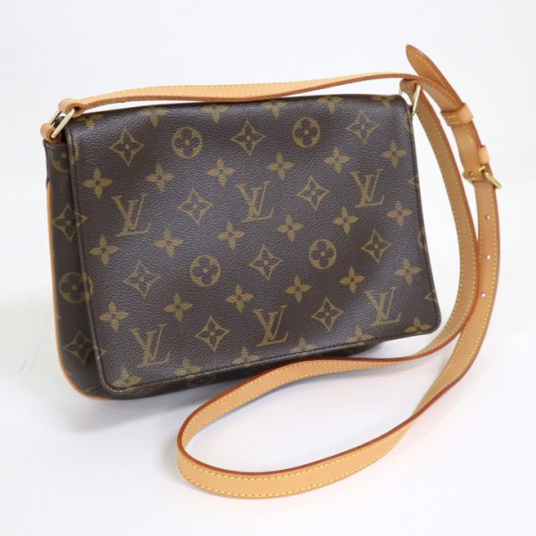 2000773255400113 1 Louis Vuitton Musette Tango Shoulder Bag Brown