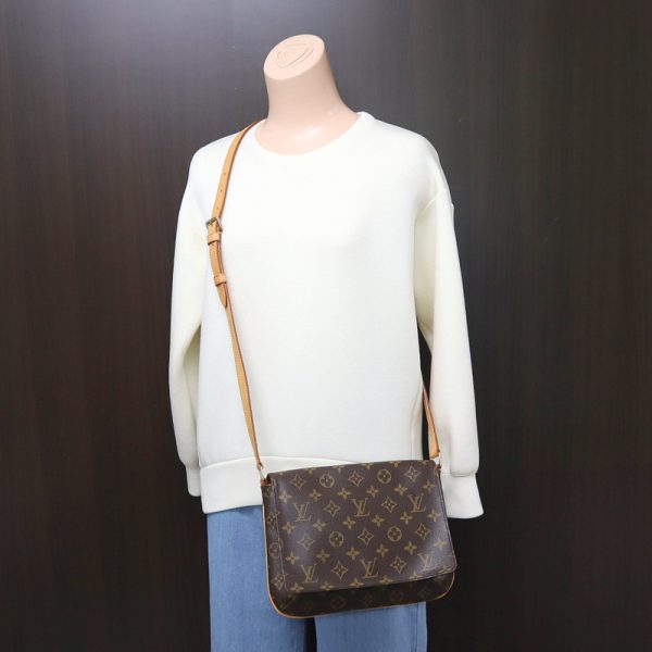 2000773255400113 8 Louis Vuitton Musette Tango Shoulder Bag Brown