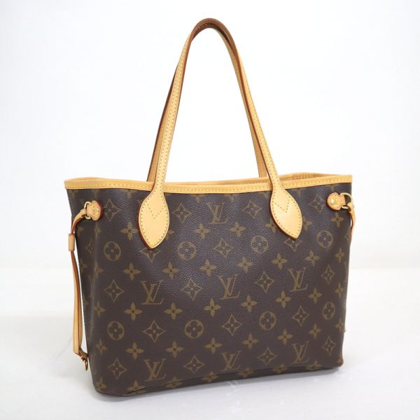 2000773256600083 1 Louis Vuitton Neverfull PM Monogram Bag Brown