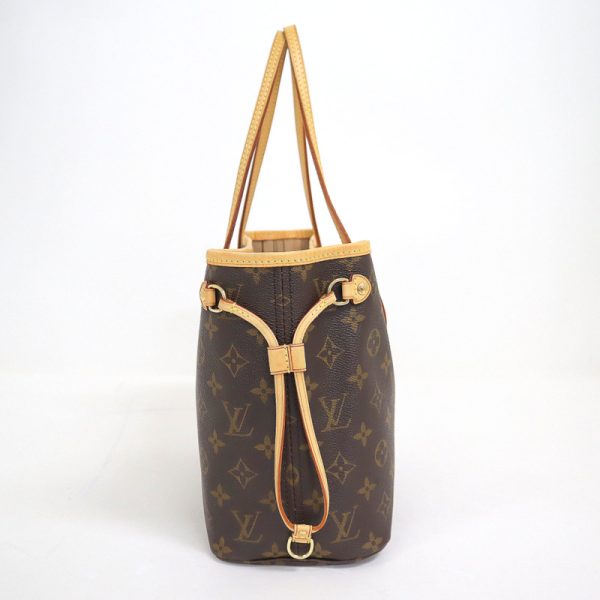 2000773256600083 3 Louis Vuitton Neverfull PM Monogram Bag Brown