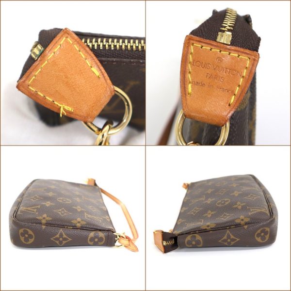 2000803256500662 4 Louis Vuitton Monogram Pochette Accessory Pouch Brown