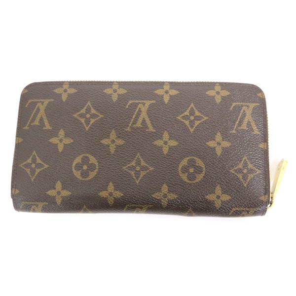 2001017256500825 2 Louis Vuitton Monogram Zippy Wallet Brown