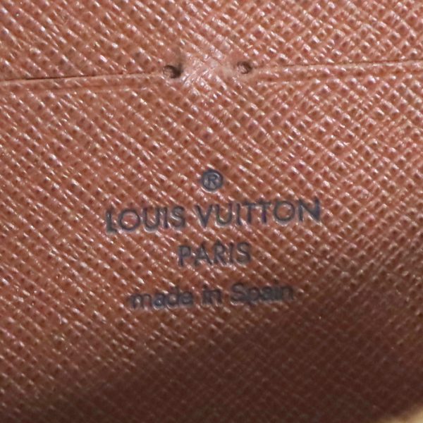 2001017256500825 9 Louis Vuitton Monogram Zippy Wallet Brown