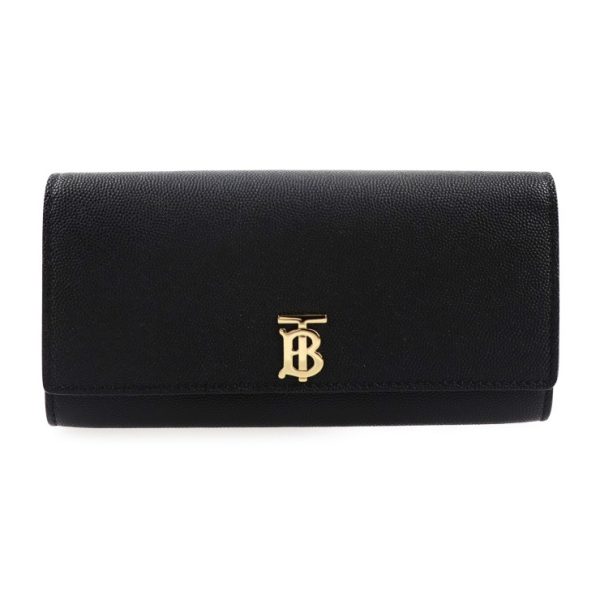 2003063007080 1 Burberry Leather Wallet Black