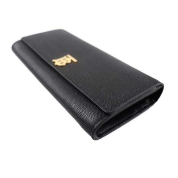 2003063007080 6 Burberry Leather Wallet Black