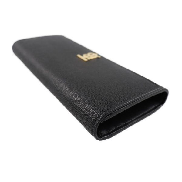 2003063007080 7 Burberry Leather Wallet Black