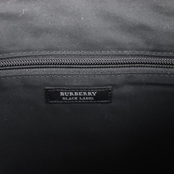 2008103007115 8 Burberry Leather Business Bag Black