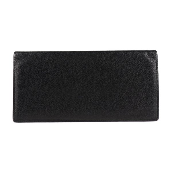 2009093007223 1 Burberry Leather Wallet Black Bifold