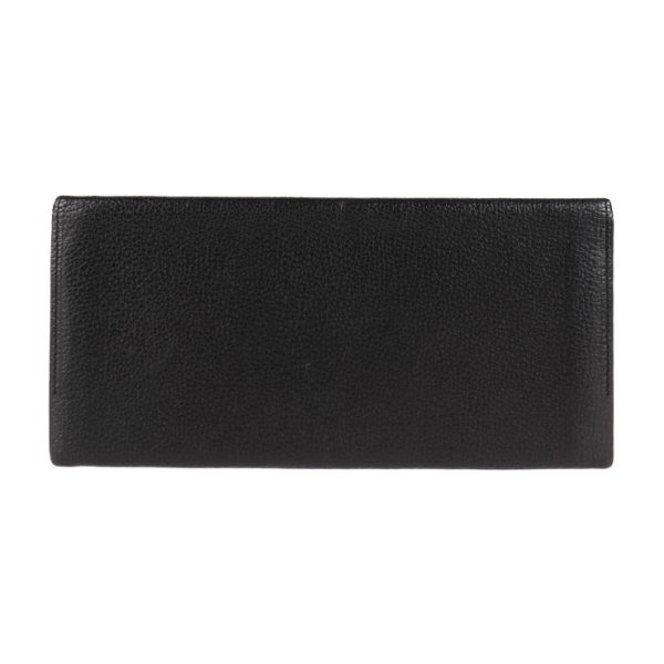 2009093007223 3 Burberry Leather Wallet Black Bifold