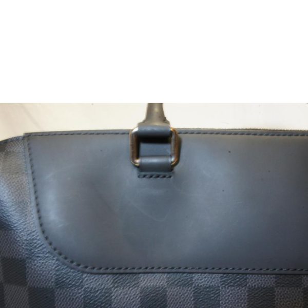 20093 7 Louis Vuitton Porte de Cumin Voyage Pouch Damier Graphite Brown