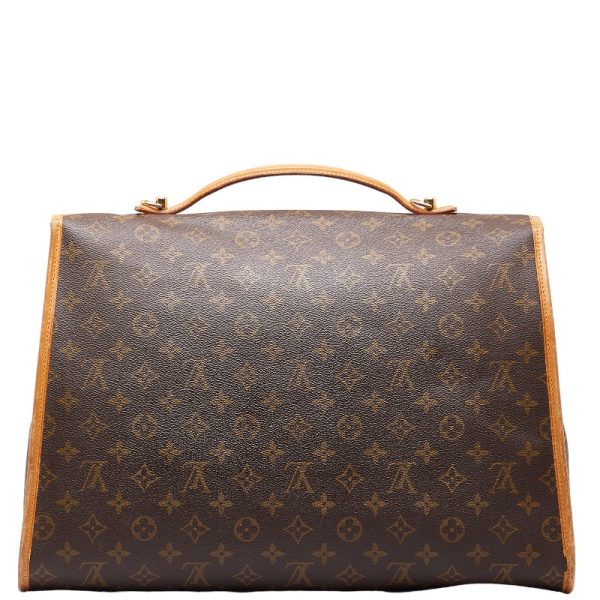 201 50316 4 Louis Vuitton Monogram Beverly MM Bag M51120 Brown