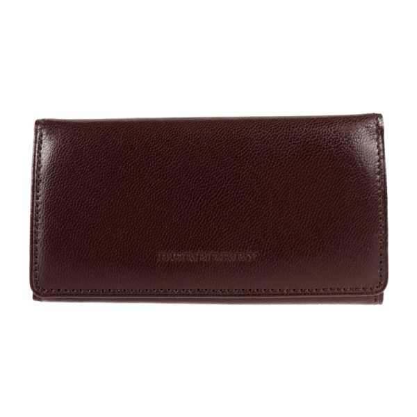 2010123007254 1 Burberry Leather Key Case Brown