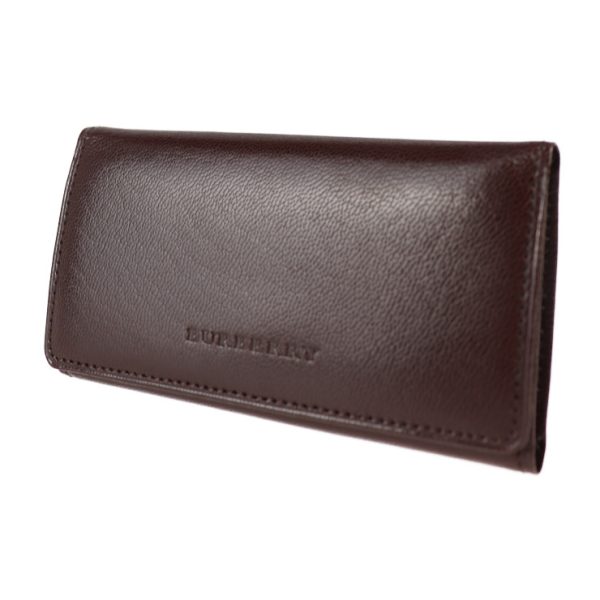 2010123007254 2 Burberry Leather Key Case Brown