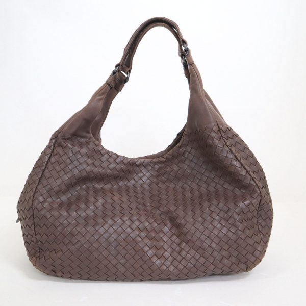 2010298256100012 2 Bottega Veneta Campana Intrecciato Bag Brown