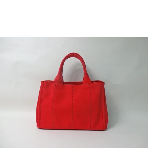 20109 2 PRADA Prada Kanapa 2way Bag Rosso