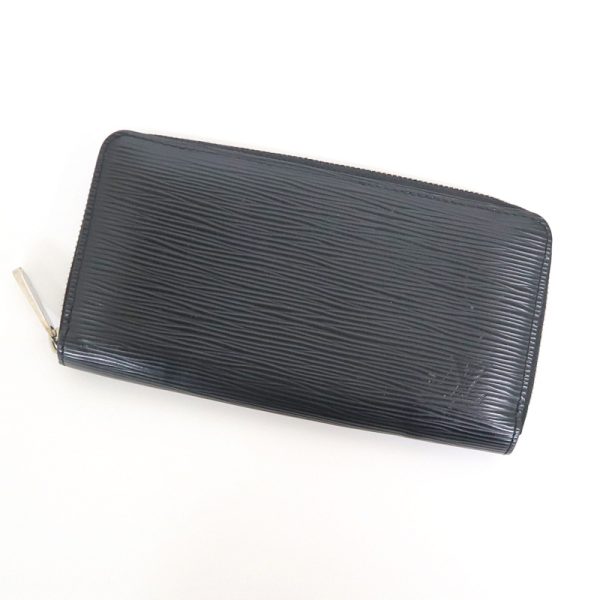 2011635256600004 1 Louis Vuitton Epi Zippy Wallet Black