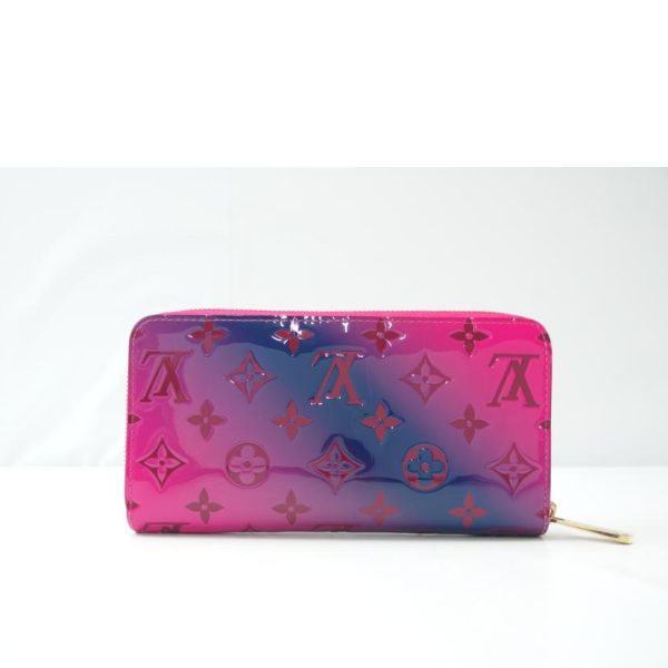 20124 2 Louis Vuitton Zippy Wallet Vernis Valentine