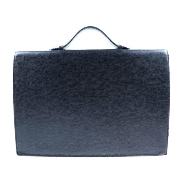 2015013007115 3 Loewe 2WAY Leather Briefcase Black