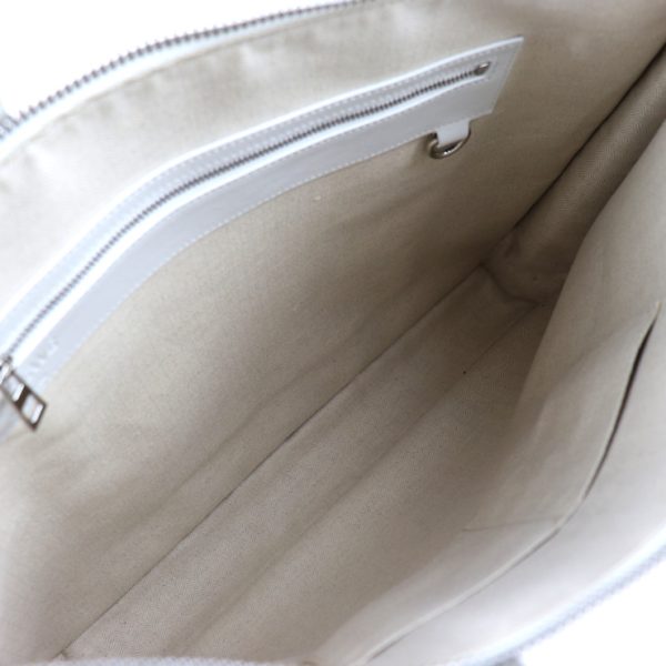 2015053001130 7 Loewe Anagram Leather Handbag Ivory