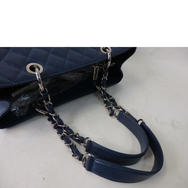 20152 5 Chanel GST Tote Bag Blue