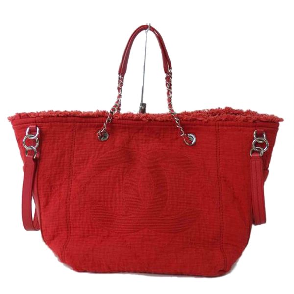 20169 1 Chanel Cocomark 2WAY Chain Bag Red