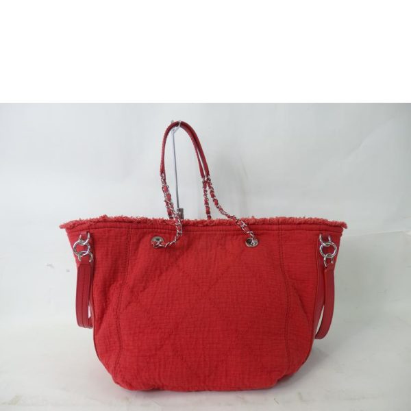 20169 2 Chanel Cocomark 2WAY Chain Bag Red