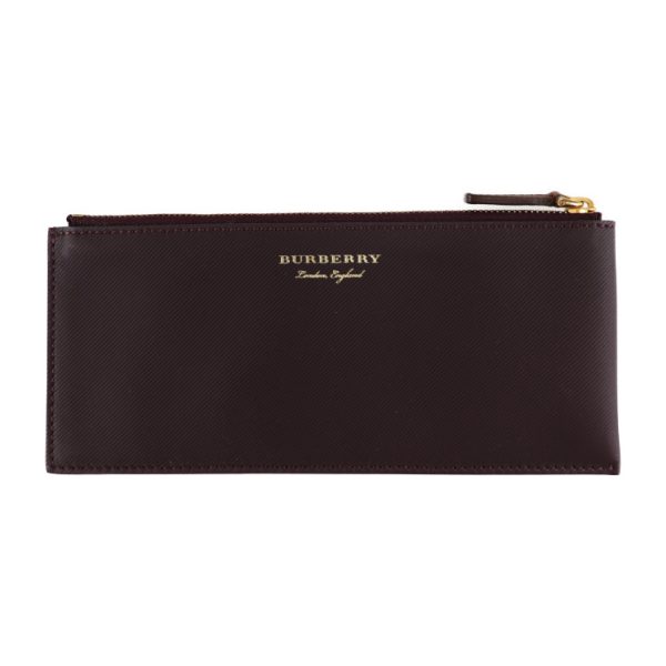 2017063002234 5 Burberry Leather Travel Wallet Wine