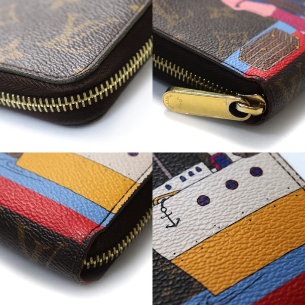 2019 2188 7 LOUIS VUITTON Zippy Wallet Long Wallet Monogram Cruise