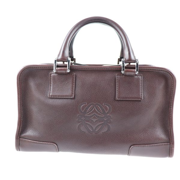 2019023007253 3 Loewe Amazona Leather Handbag Brown