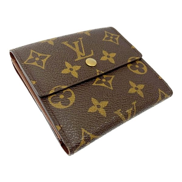 201938 3 Louis Vuitton Monogram Portomonevier Cult Credit Bifold Wallet Brown