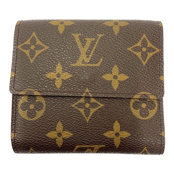 201938 4 Louis Vuitton Monogram Portomonevier Cult Credit Bifold Wallet Brown