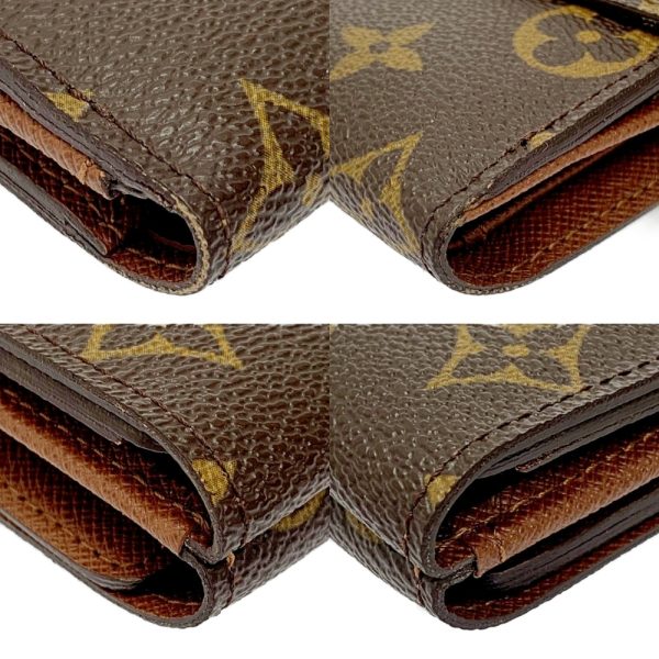 201938 6 Louis Vuitton Monogram Portomonevier Cult Credit Bifold Wallet Brown