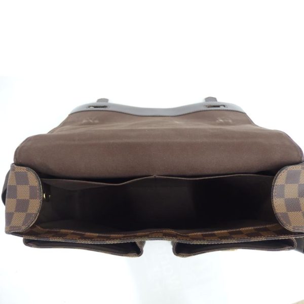 20197 5 Louis Vuitton Broadway Bag Damier Ebene Brown