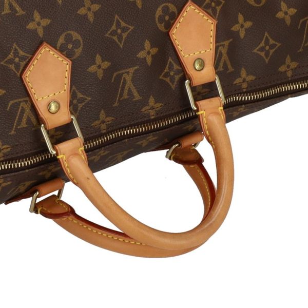 20206 4 Louis Vuitton Old Speedy 40 Monogram Handbag Brown